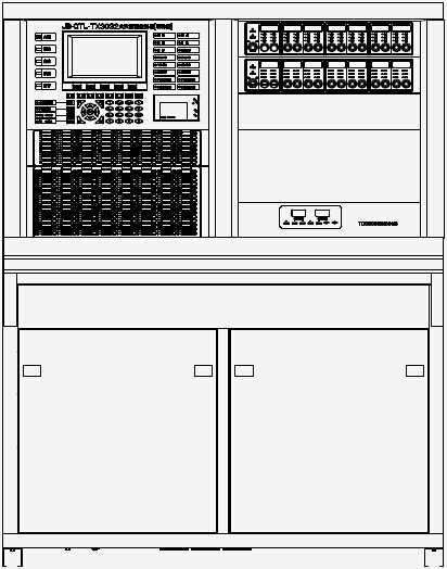 JB-QTL-TX3032火災報警控制器面板示意圖